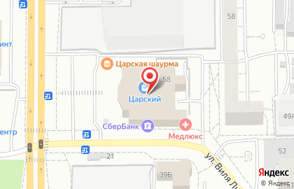 Медицинский центр Медлюкс на улице Красной Звезды на карте