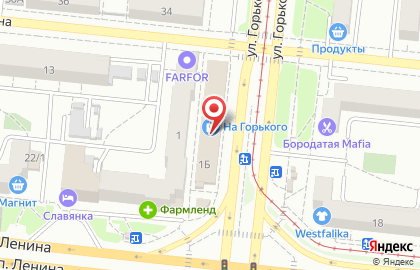 Парикмахерская Ягода в Тракторозаводском районе на карте