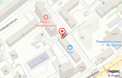 Пекарня Горячий хлебушек на улице Менделеева на карте