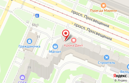 Студия маникюра и педикюра Пилки в Санкт-Петербурге на карте