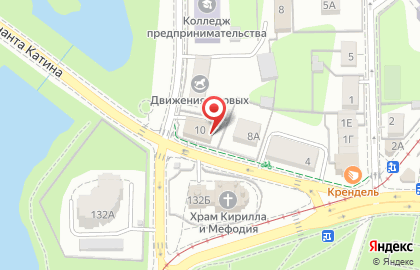 Ветеринарная аптека Бегемот в Калининграде на карте