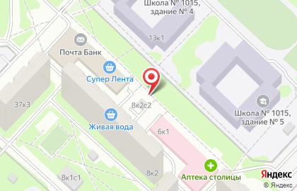 Киоск печатной продукции Краснопресненское агентство печати на Новоорловской улице на карте