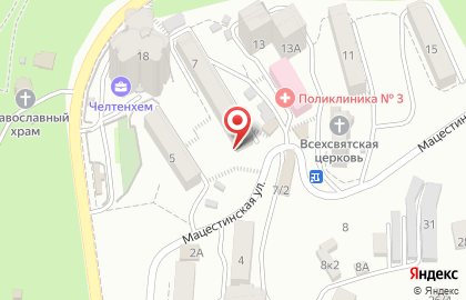 Участковый пункт полиции №6 на улице Мацестинской на карте