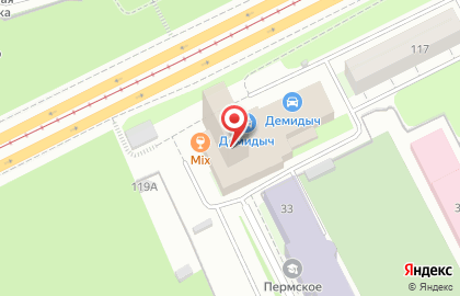 Рублевка в Мотовилихинском районе на карте