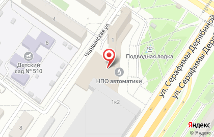 Типография Полипринт на улице Начдива Васильева на карте