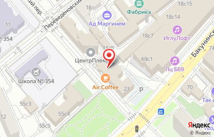 Сател в Балакиревском переулке на карте