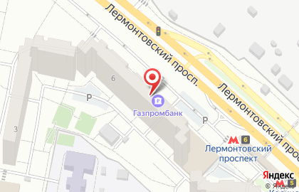 Райффайзенбанк в Москве на карте