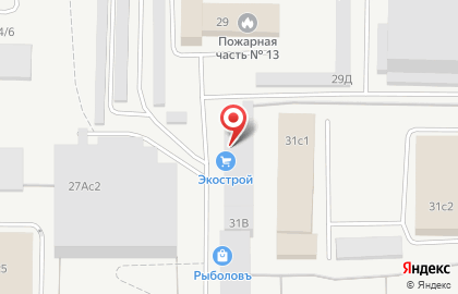 Баня Тропикана в Комсомольском районе на карте