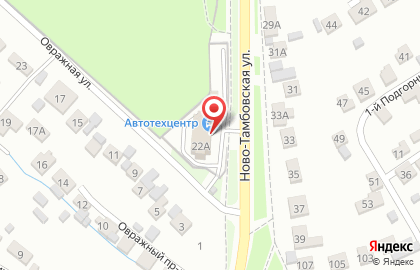 Автотехцентр в Первомайском районе на карте
