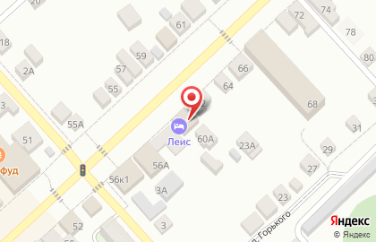 Лейс на карте