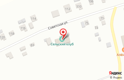 Сосновская сельская библиотека на карте