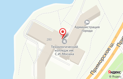 Сестрорецкий лицей им.С.И.Мосина на карте