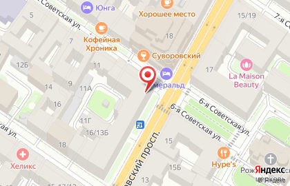 Газпромбанк в Центральном районе на карте