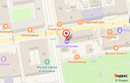 Студия классического массажа на карте