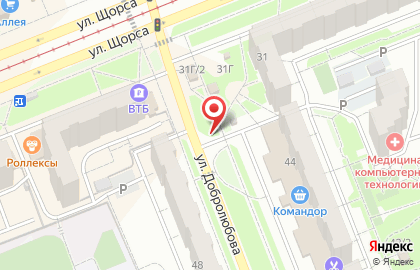 Киоск по продаже колбасных изделий в Кировском районе на карте