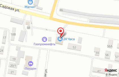 Автокомплекс в Новокуйбышевске на карте