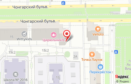 Спортивно-досуговый центр Варшавский на Чонгарском бульваре на карте