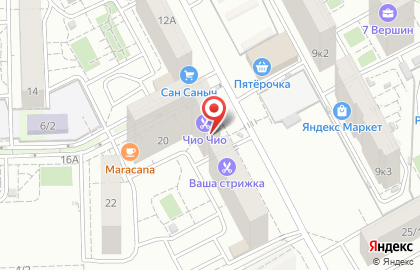 Фирменный магазин Адыгейское пиво на проспекте им. писателя Знаменского на карте