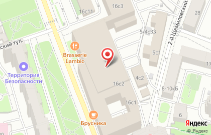 Ресторан BrUnDi на Краснопролетарской улице на карте