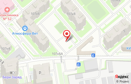 Шиномонтажная мастерская на улице Первого Мая на карте