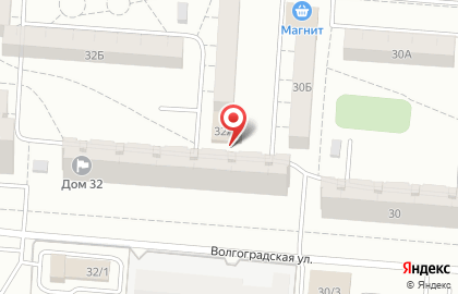 Продовольственный магазин Согдиана на Волгоградской улице на карте