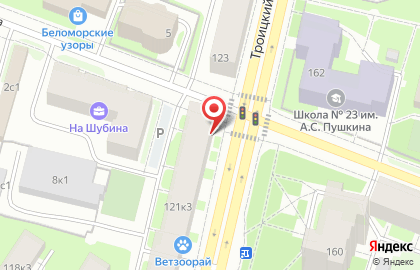 Фирменный магазин ДВИНСКИЕ традиции на Троицком проспекте, 121/3 на карте