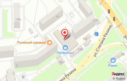 Наташа на Комсомольском проспекте на карте