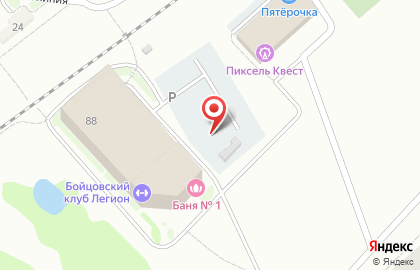 Автостоянка в Ярославле на карте