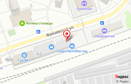 Компания Innoformula на Фрязевской улице на карте