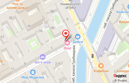 Студия косметологии DIOD на карте