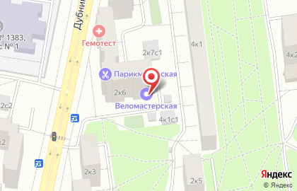 Мини-маркет Мини-маркет в Восточном Дегунино на карте