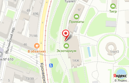 Банкомат Банк Санкт-Петербург на улице Александровский парк на карте