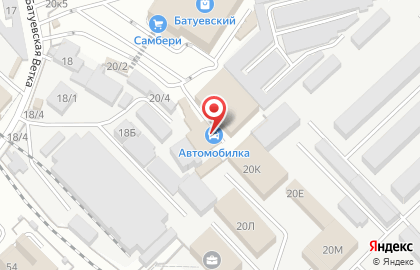 Автомобилка в Хабаровске на карте
