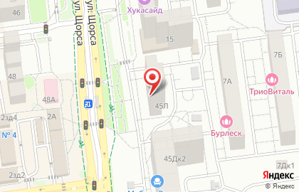 Салон мебели в Белгороде на карте