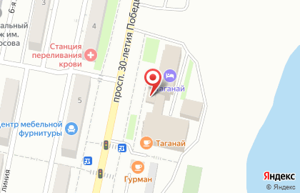 Кафе Браво в Челябинске на карте