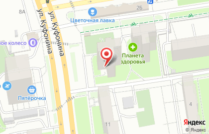 Участковый пункт полиции на Парковом проспекте на карте
