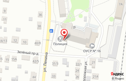 Управление МВД России по городскому округу Подольск Климовский отдел полиции на карте