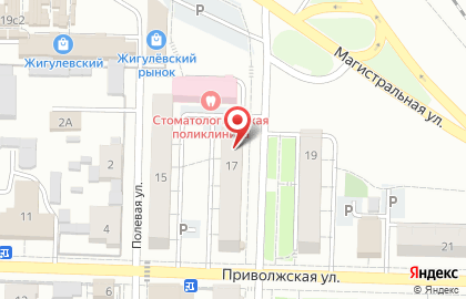 Парикмахерская Леди на Приволжской улице на карте