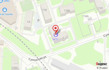 Супермаркет Fix Price на Сухонской улице на карте