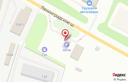Шиномонтажная мастерская TireFIT на Ленинградском шоссе на карте