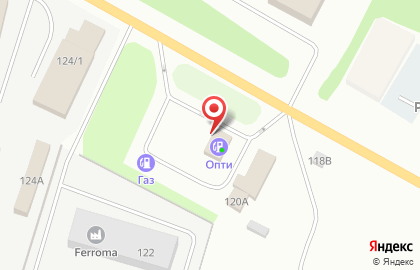 Официальный партнер Газпром нефть Опти на карте