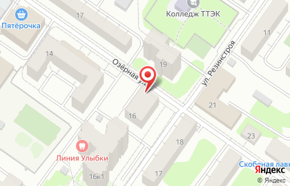 Общежитие, ОАО Тверской экскаватор на карте