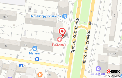 Салон красоты Эстер на проспекте Королёва на карте