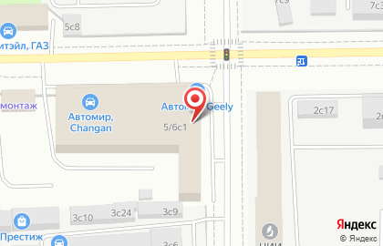 Дилерский центр Kia Автомир Щелковская на Иркутской улице на карте