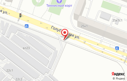 На Голубинской на карте