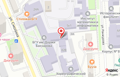 Банкомат АК БайкалБанк в Советском районе на карте
