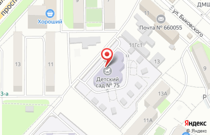 Сказочный замок на проспекте Металлургов на карте