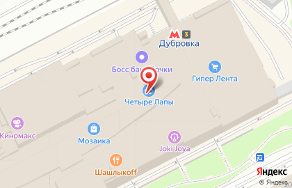 Магазин Chetrico на карте