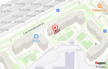 Компания интерьерной печати SV studio на карте