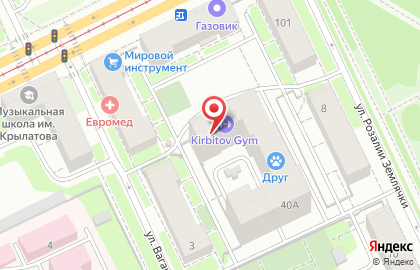 Kirbitov gym на карте